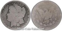 Photo of Morgan Silver Dollar in fair (FR2) condition/grade.
