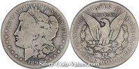 Photo of Morgan Silver Dollar in good (G4) condition/grade.