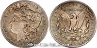 Photo of Morgan Silver Dollar in VERY FINE (VF35) condition/grade.