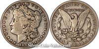 Photo of Morgan Silver Dollar in very good (VG10) condition/grade.